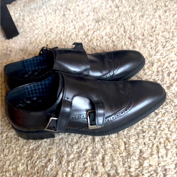 Karl Lagerfeld Double Strap Dress Shoes Men’s (8) - Picture 3 of 6